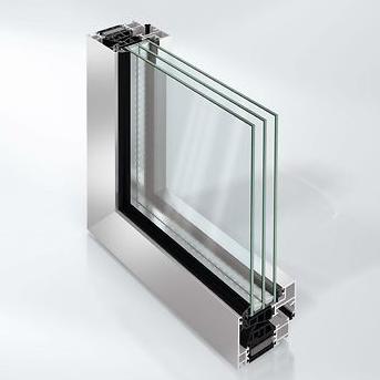 Aluminium Fenster verdeckter Fluegel Blocksystem