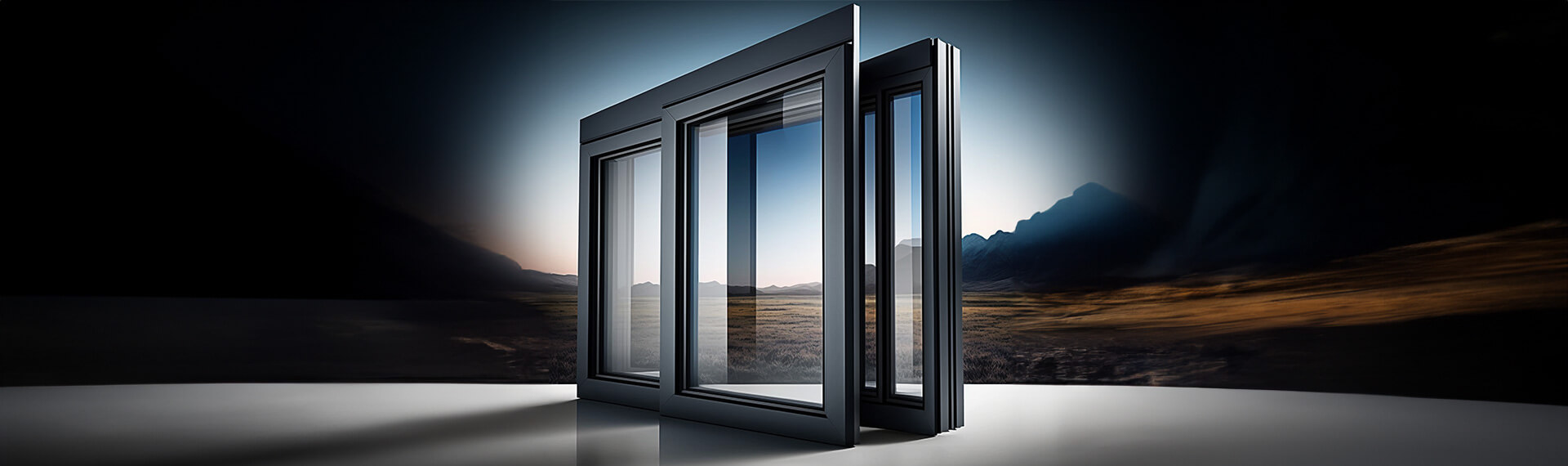 Hochwertige Aluminium Fenster und Türen