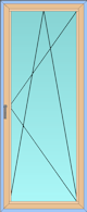 Alu Fenster FWS50.SI Wohnraum